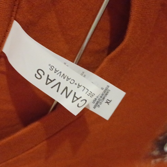 Bella+Canvas Rust Colored "Mama" T Shirt  Sz XL - Picture 3 of 4